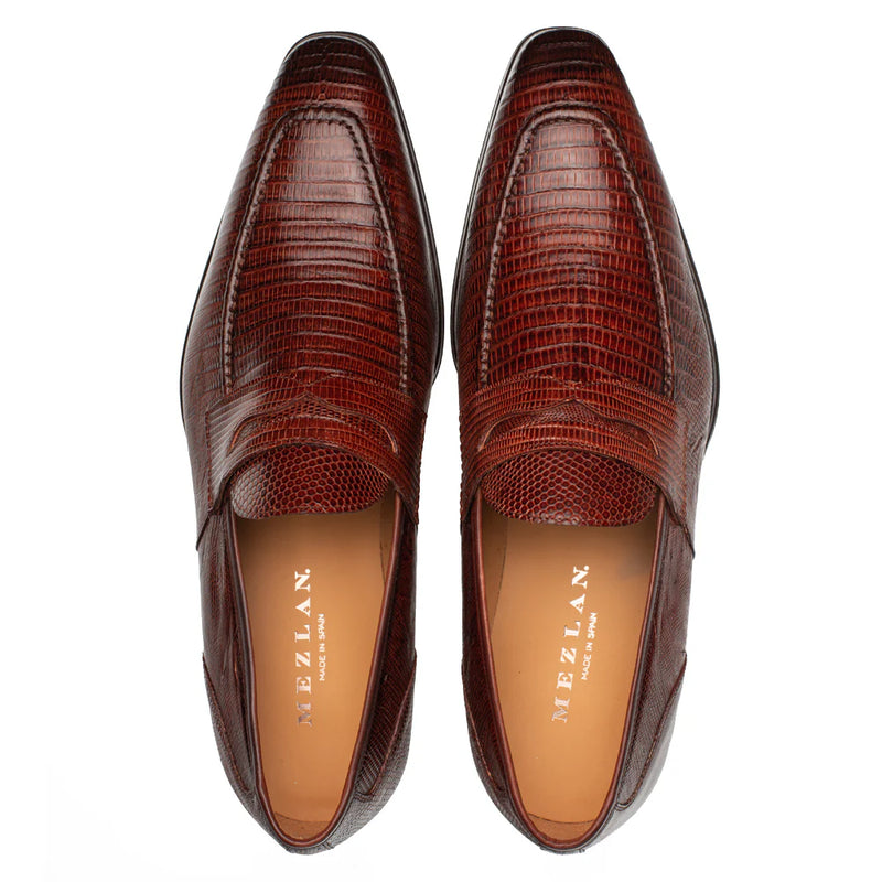 Mayor Lizard Penny Loafer-Sport | Mezlan