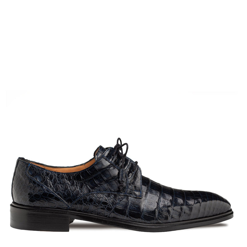RIVERSIDE CROCODILE LACE UP - Mezlan