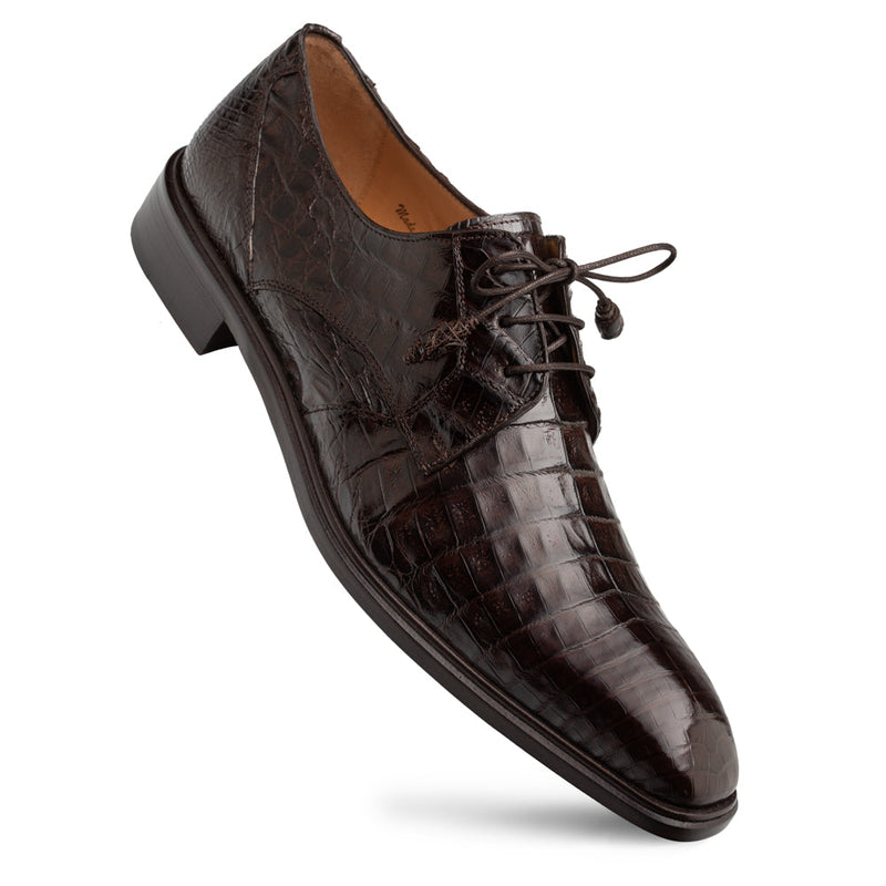 RIVERSIDE CROCODILE LACE UP - Mezlan