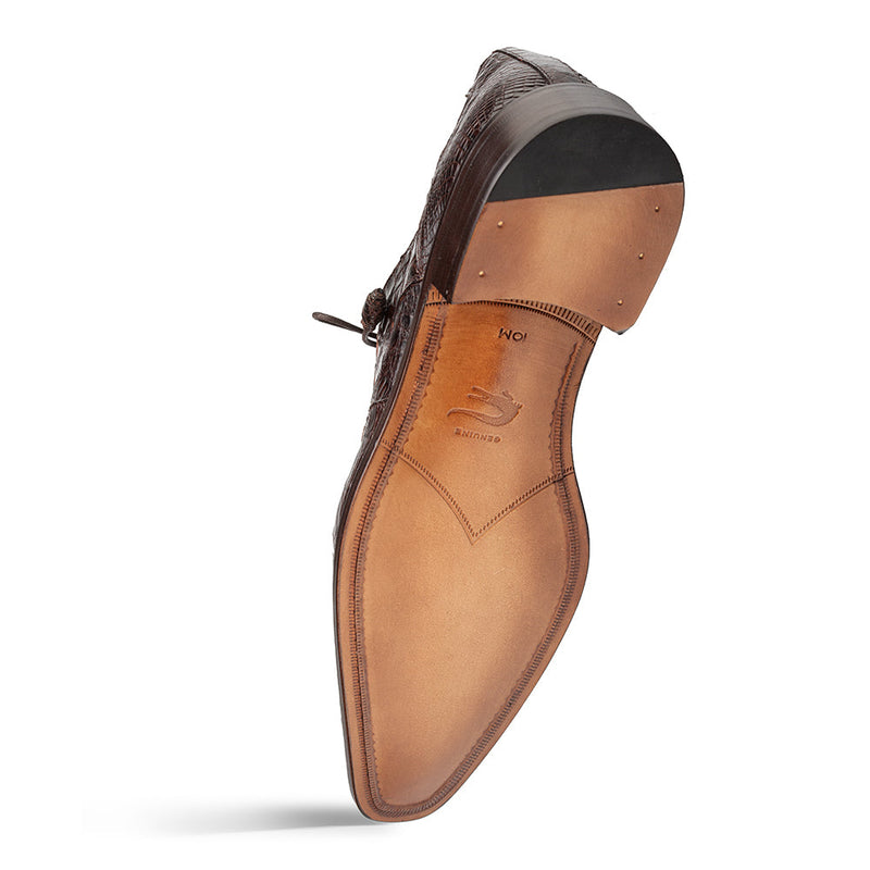 RIVERSIDE CROCODILE LACE UP - Mezlan