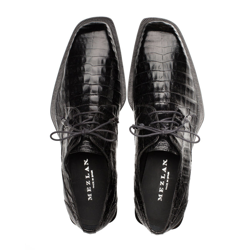 Ugo Crocodile Lace Up | Mezlan