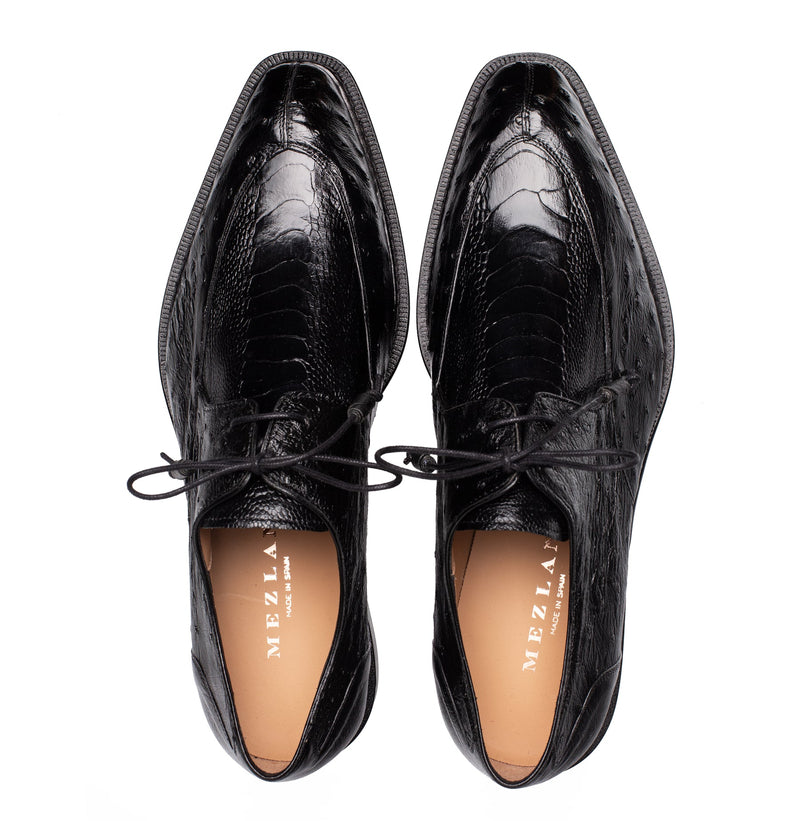 Cerler Ostrich Split Toe Derby | Mezlan