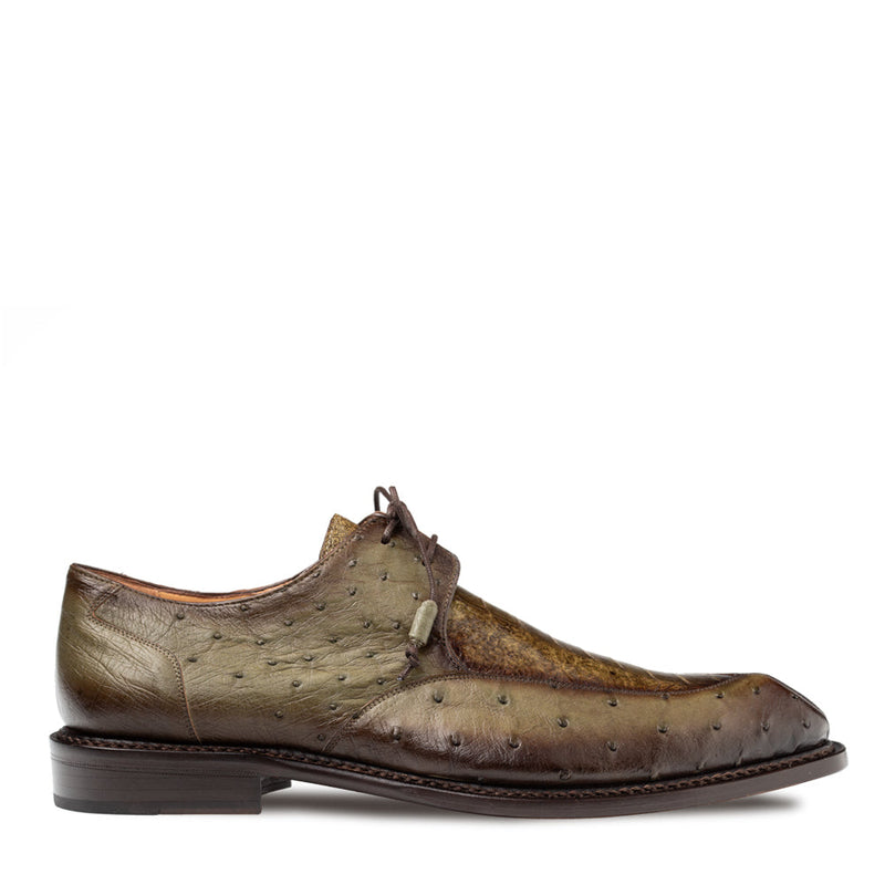 Cerler Ostrich Split Toe Derby | Mezlan