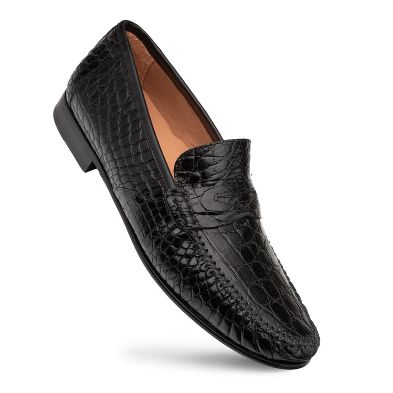 Armano Crocodile Moccasin | Mezlan