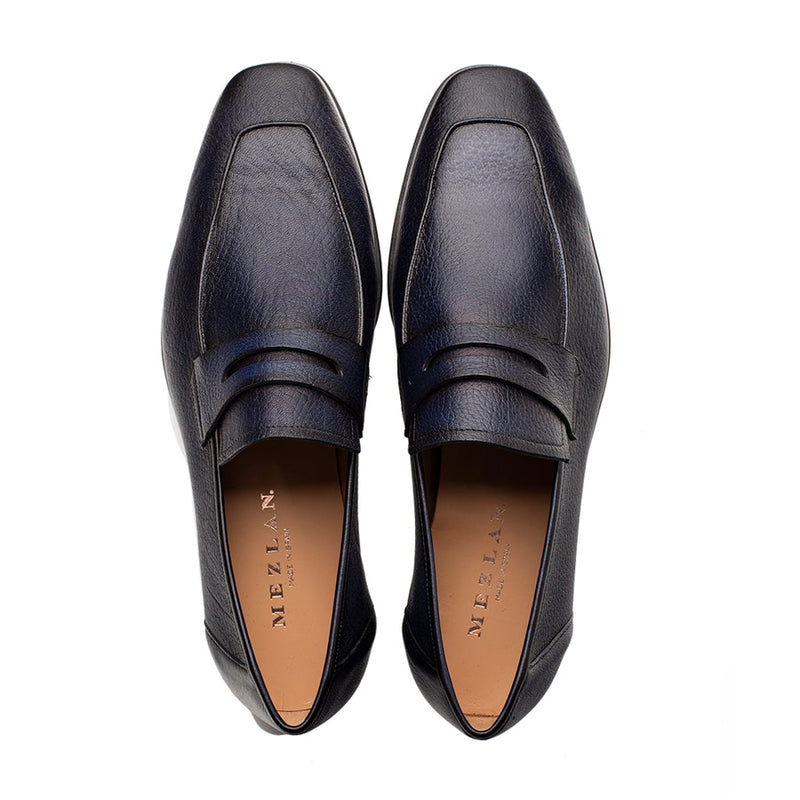 Deerskin Penny Loafer-E20693 |  Mezlan