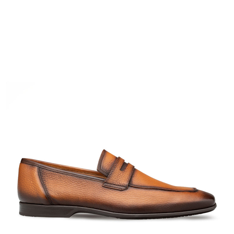 Deerskin Penny Loafer-E20693 |  Mezlan