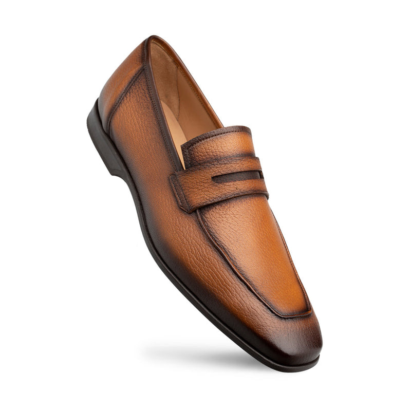 Deerskin Penny Loafer-E20693 |  Mezlan
