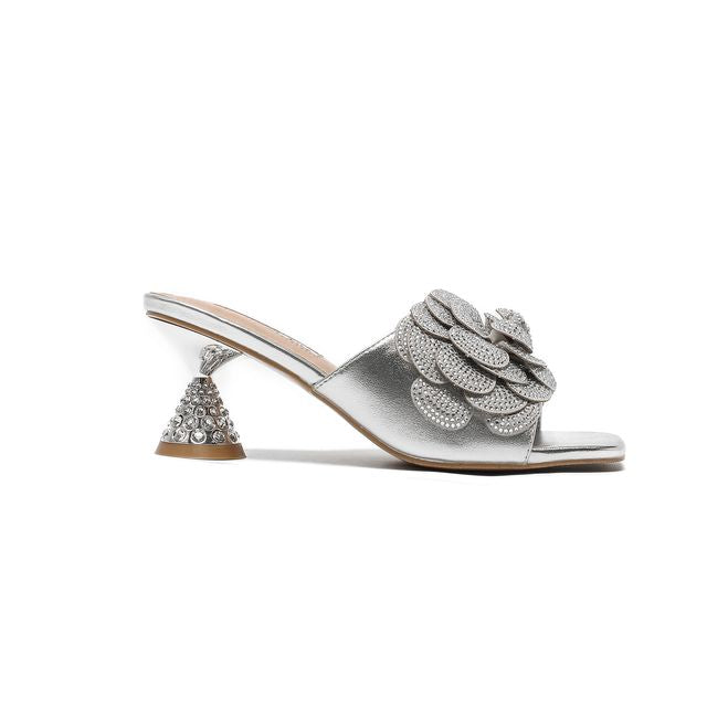 PETAL-Silver  | Lady Couture