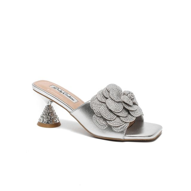 PETAL-Silver  | Lady Couture