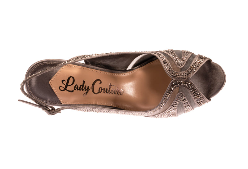 ADORE-Pewter | Lady Couture