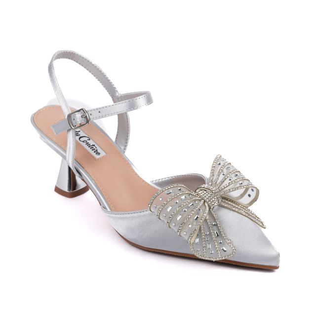 LESLIE-Silver  | Lady Couture