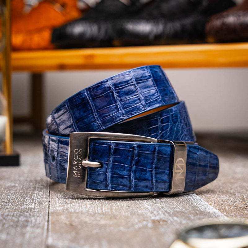 Riccardo Belt Blue Jeans