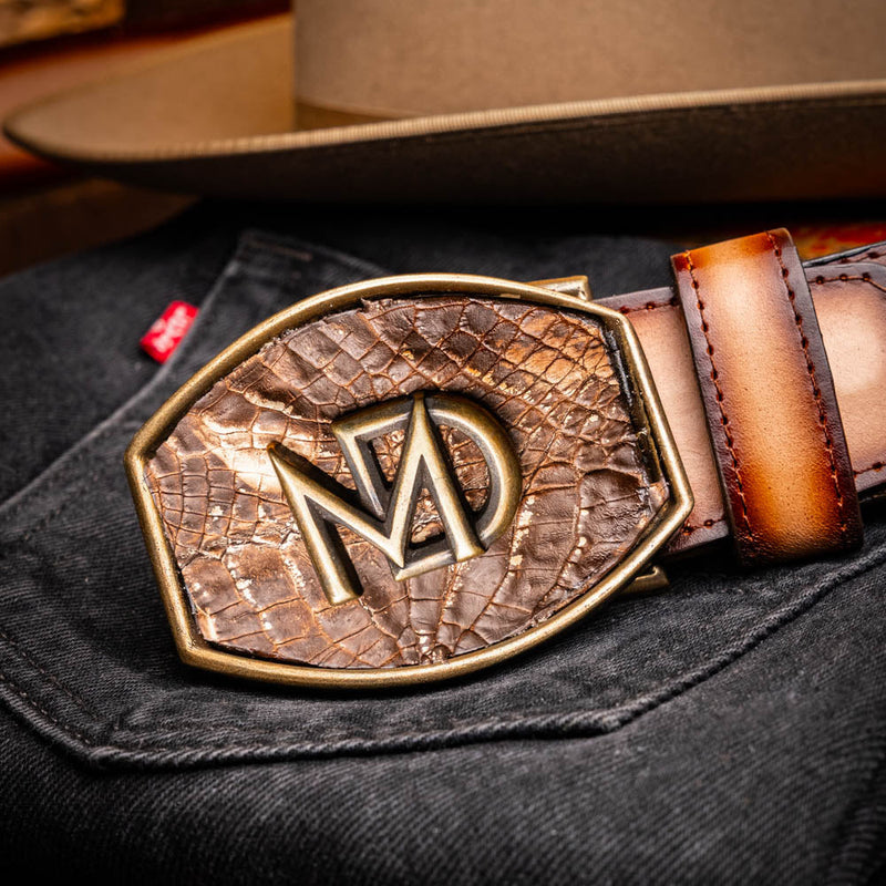 Texas Belt Stone Brown