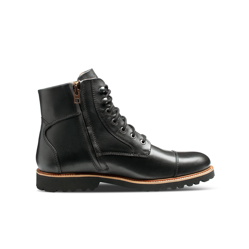 Men's Uptown Maverick Boot- Black Leather | Samuel Hubbard
