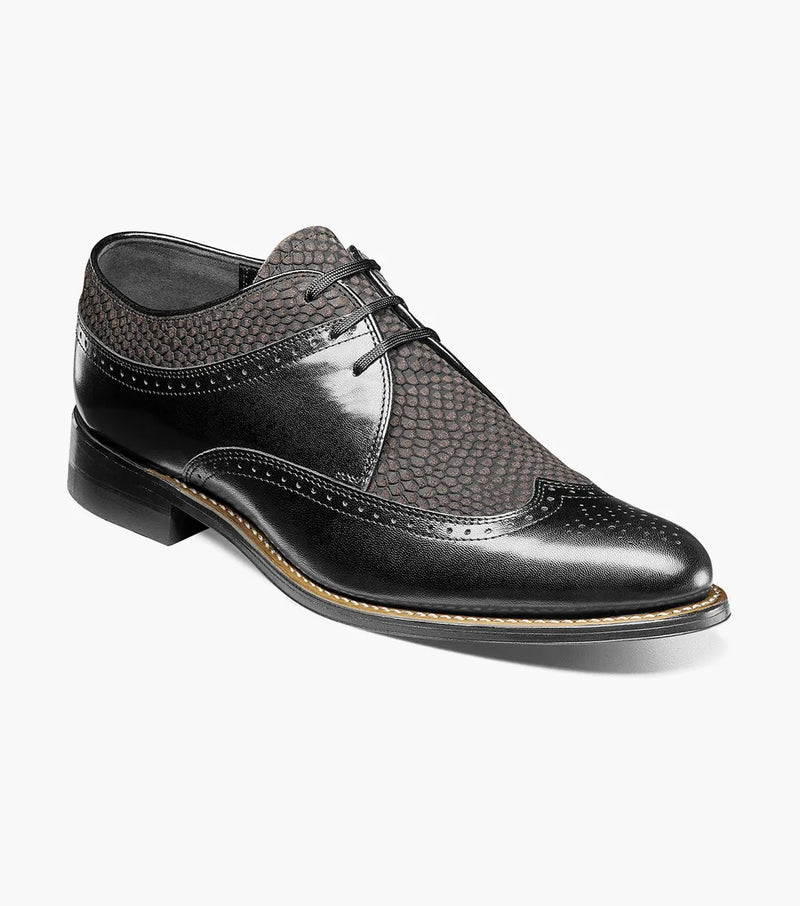 DAYTON  Python Print Wingtip Oxford I Stacy Adams