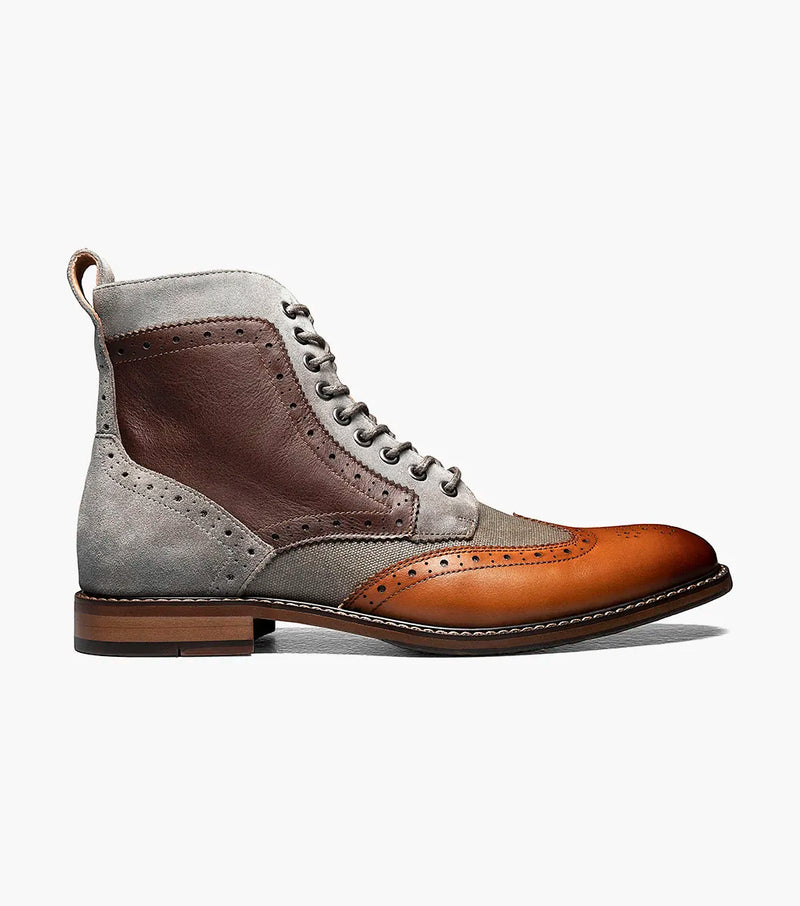 FINNEGAN  Wingtip Lace Up Boot I Stacy Adams