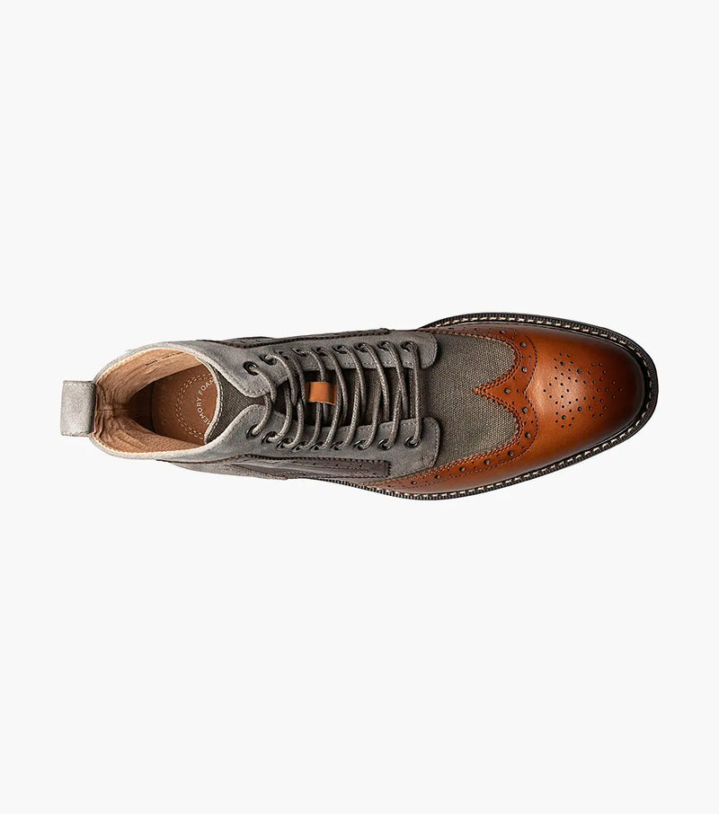 FINNEGAN  Wingtip Lace Up Boot I Stacy Adams