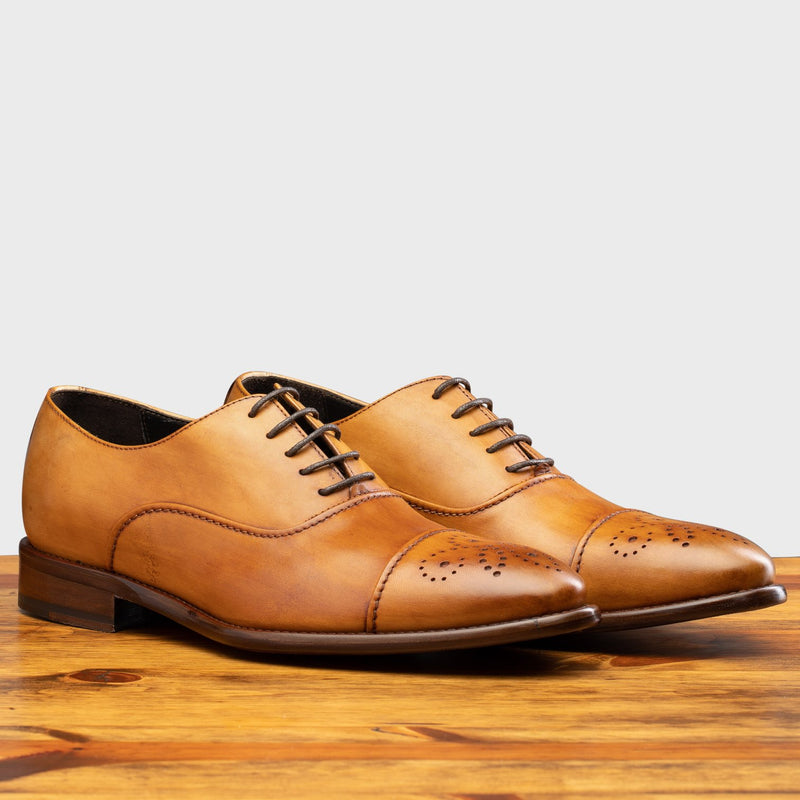 Calzoleria Toscana Cayenne Calf Cap Toe