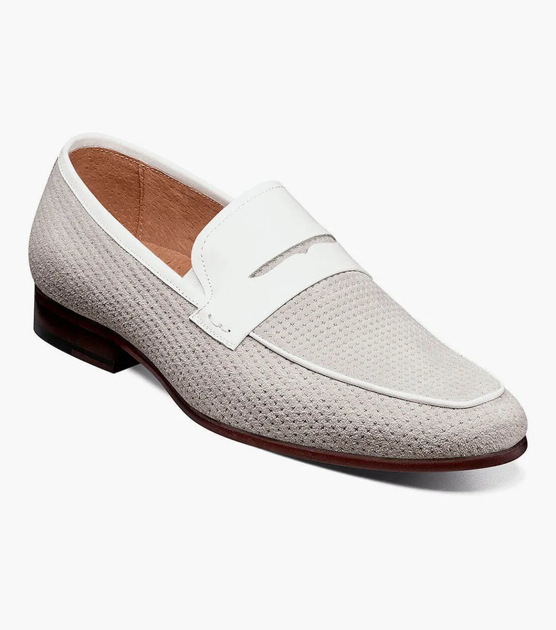 WYATT  Moc Toe Penny Slip On I Stacy Adams