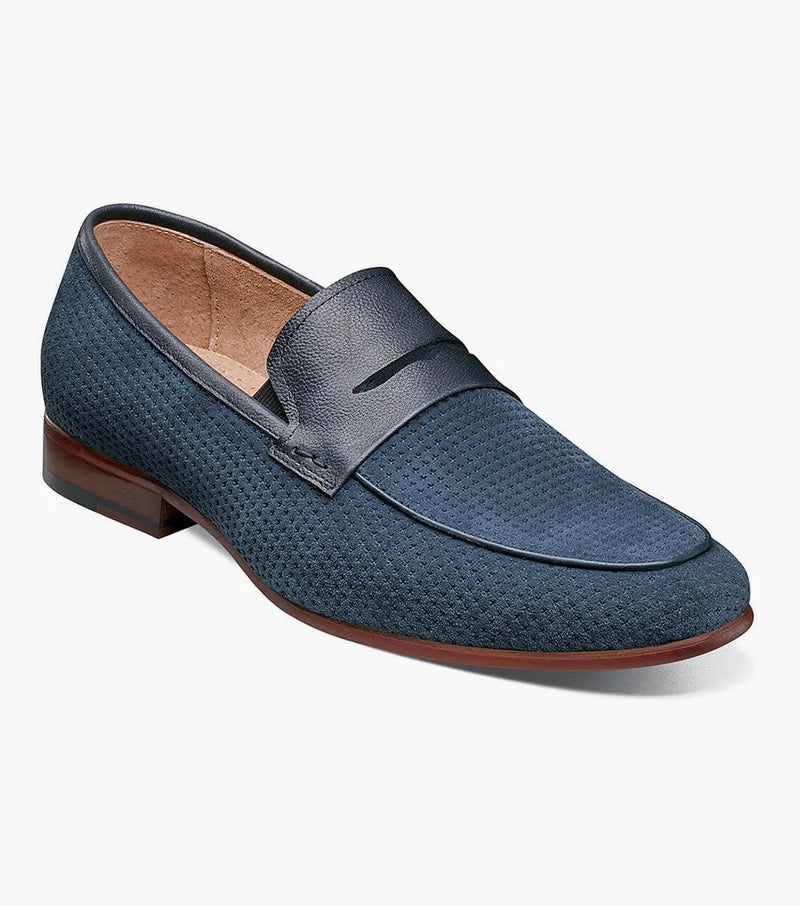 WYATT  Moc Toe Penny Slip On I Stacy Adams