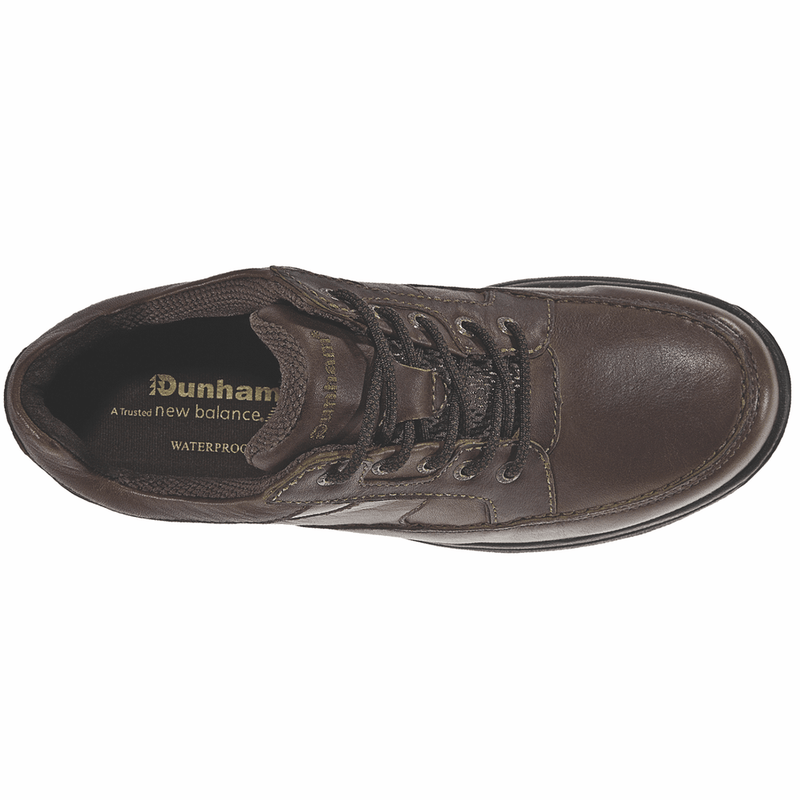 Dunham Midland Waterproof Oxford-Brown Leather 8500SB