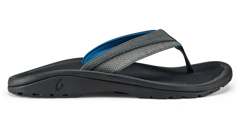 Ohana Koa Mens Beach Sandal in Dark Shadow
