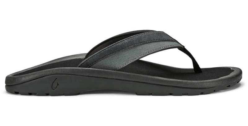 Ohana Koa Men's Beach Sandal in Lava Rock