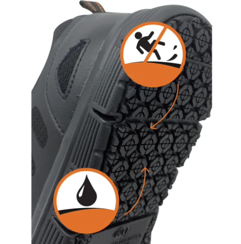 VANGELO Slip Resistant Shoe NICK-1 I Bravo