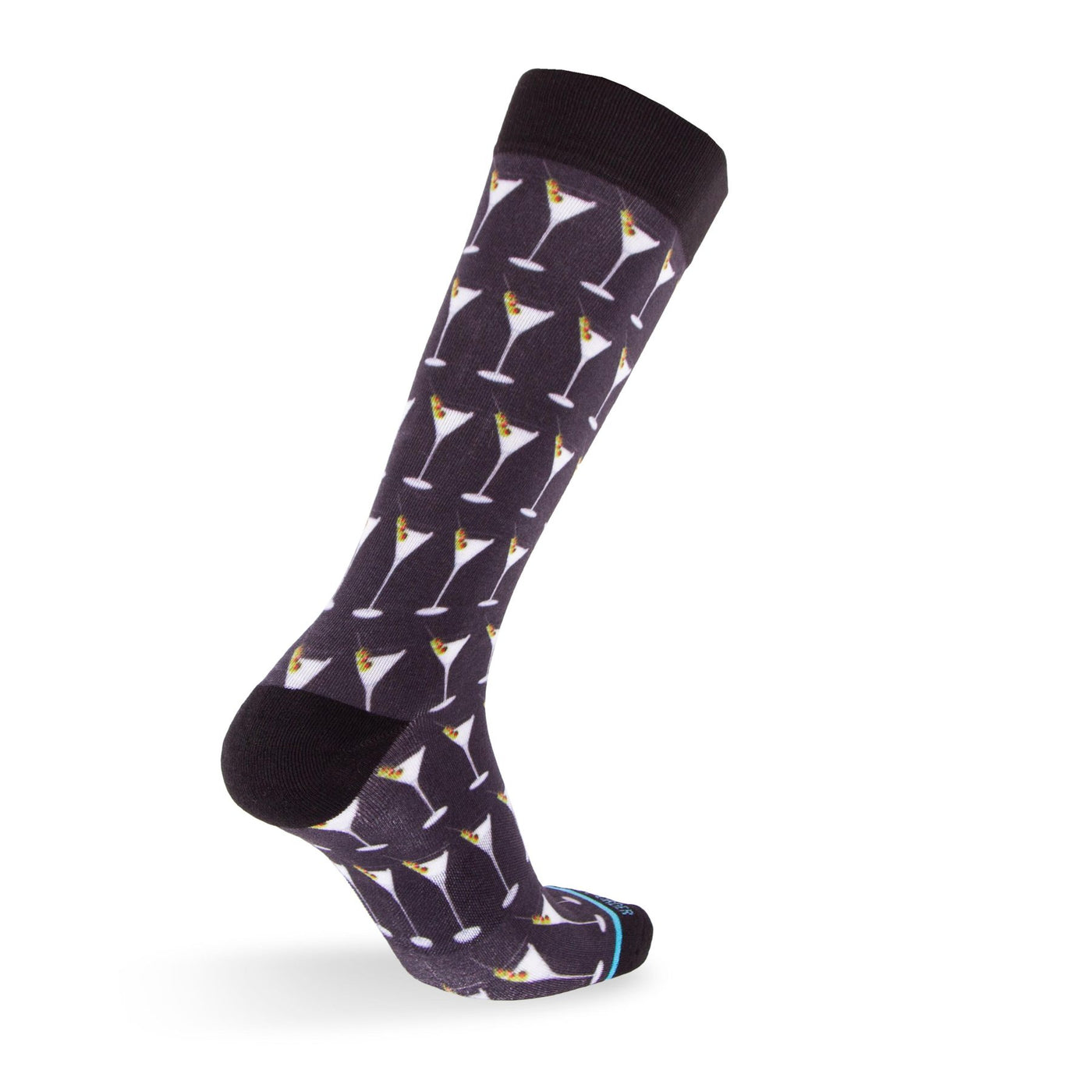 THE MARTINI SOCK- EXTRA CUSHIONED - DRESS SOCKS Large Feet THE MARTINI SOCK- EXTRA CUSHIONED - DRESS SOCKS Large Feet