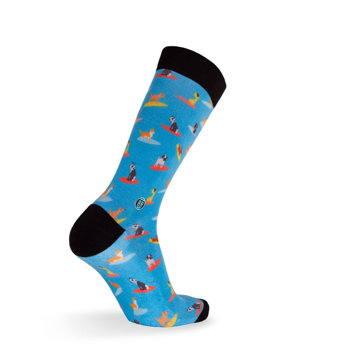 SURF DOG - EXTRA CUSHIONED - DRESS SOCKS Large Feet SURF DOG - EXTRA CUSHIONED - DRESS SOCKS Large Feet